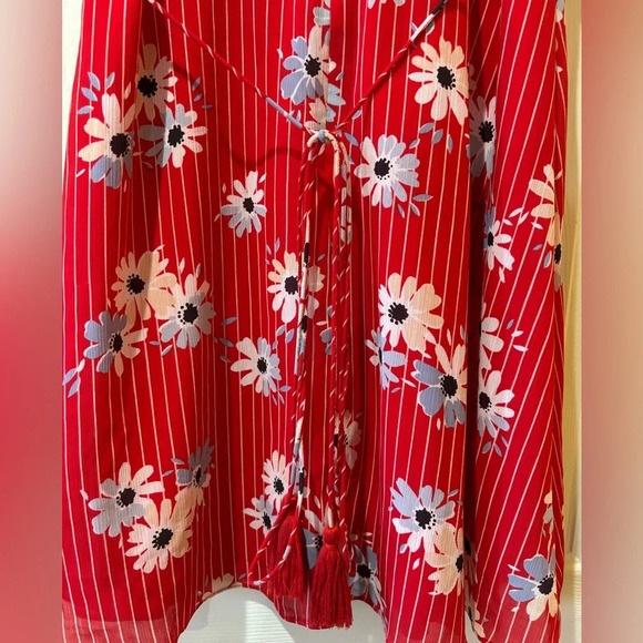 Madewell Button Wrap Floral Mini Dress - Picture 7 of 7